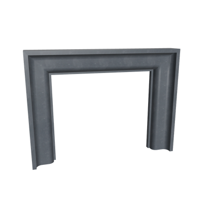 GEOSIMPLICITY: Galactic Void Fireplace Suite (Standard Size | GFRC Stone)