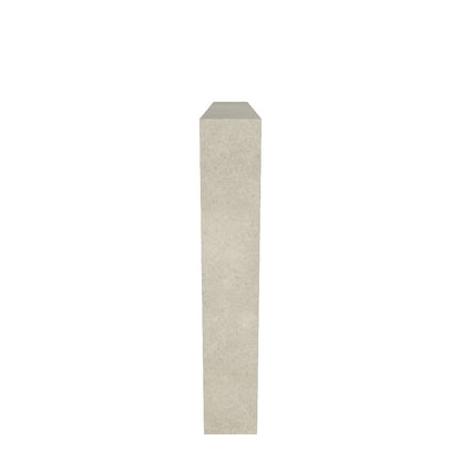 GEOSIMPLICITY: Granular Veil Fireplace Suite (Standard Size | GFRC Stone)